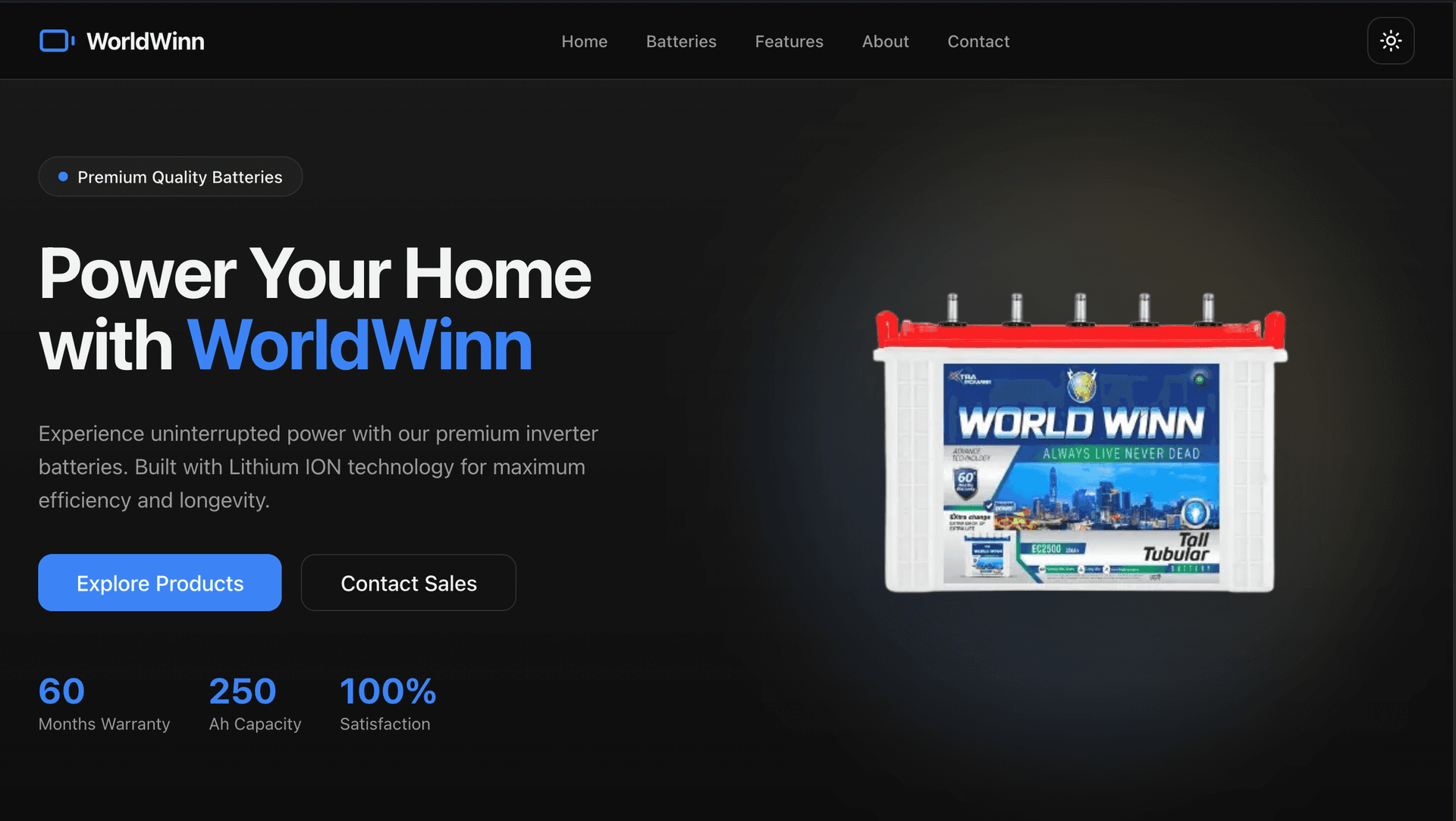 WorldWinn Batteries